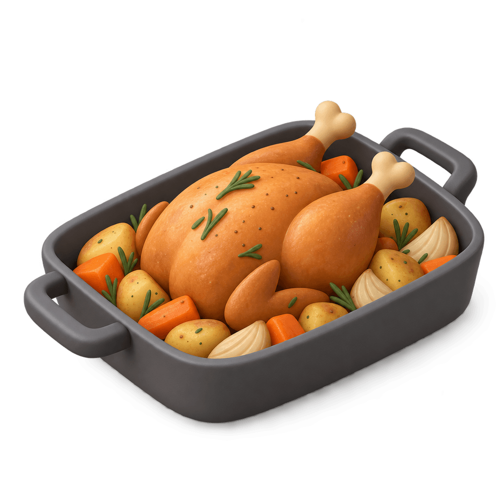 Roasting Pan 3D icon