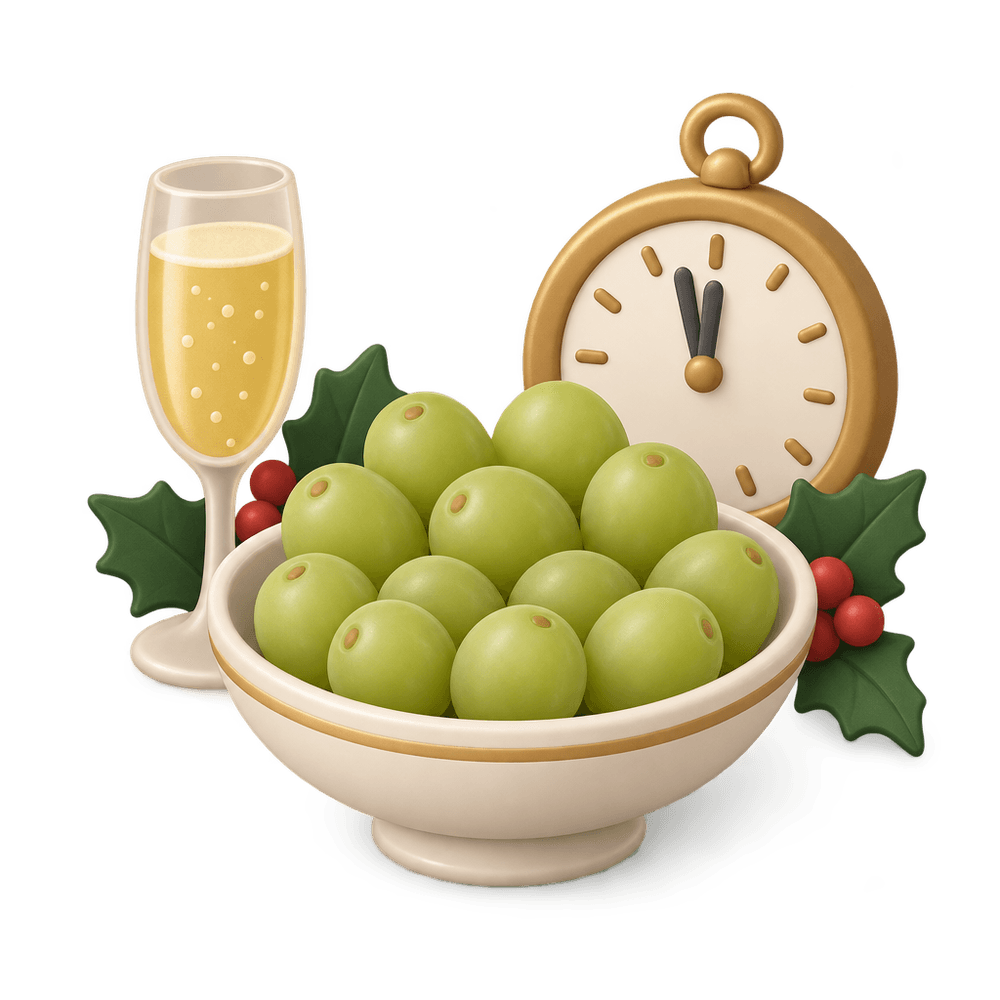 Twelve Lucky Grapes 3D icon