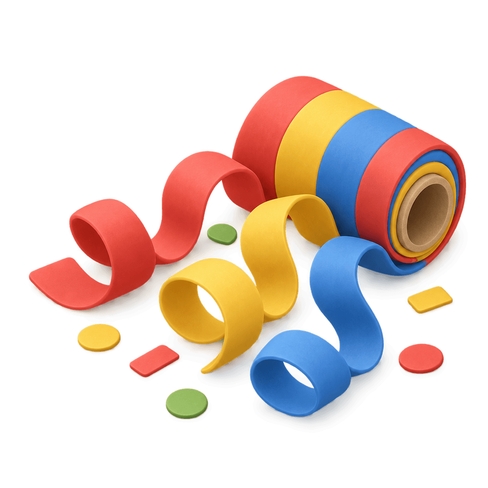 Party Streamer 3D icon