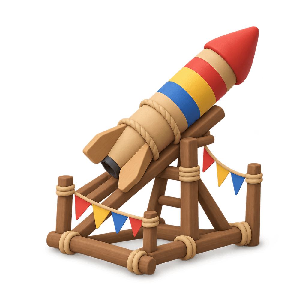 Bun Bang Fai Rocket 3D icon