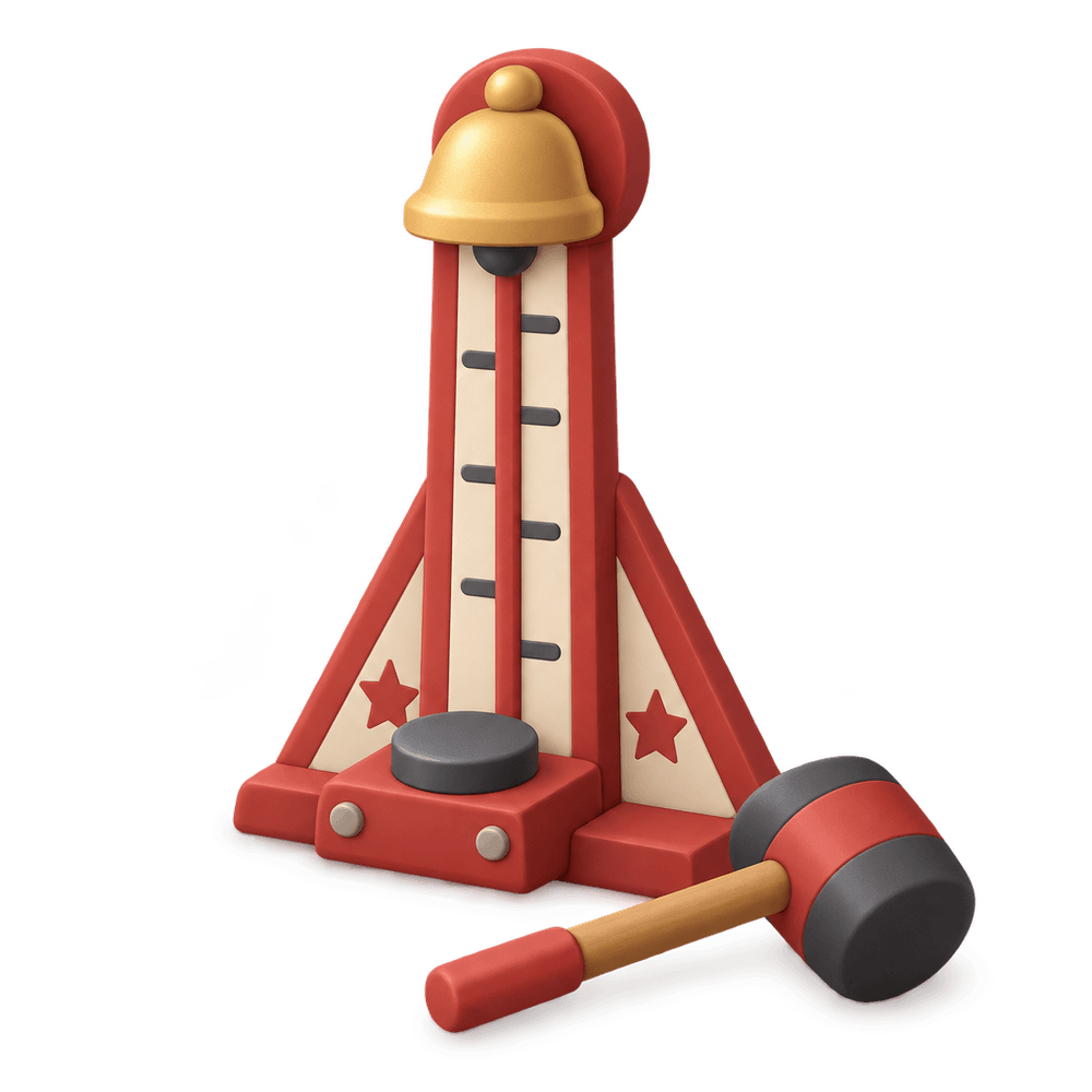 Strongman Bell 3D icon