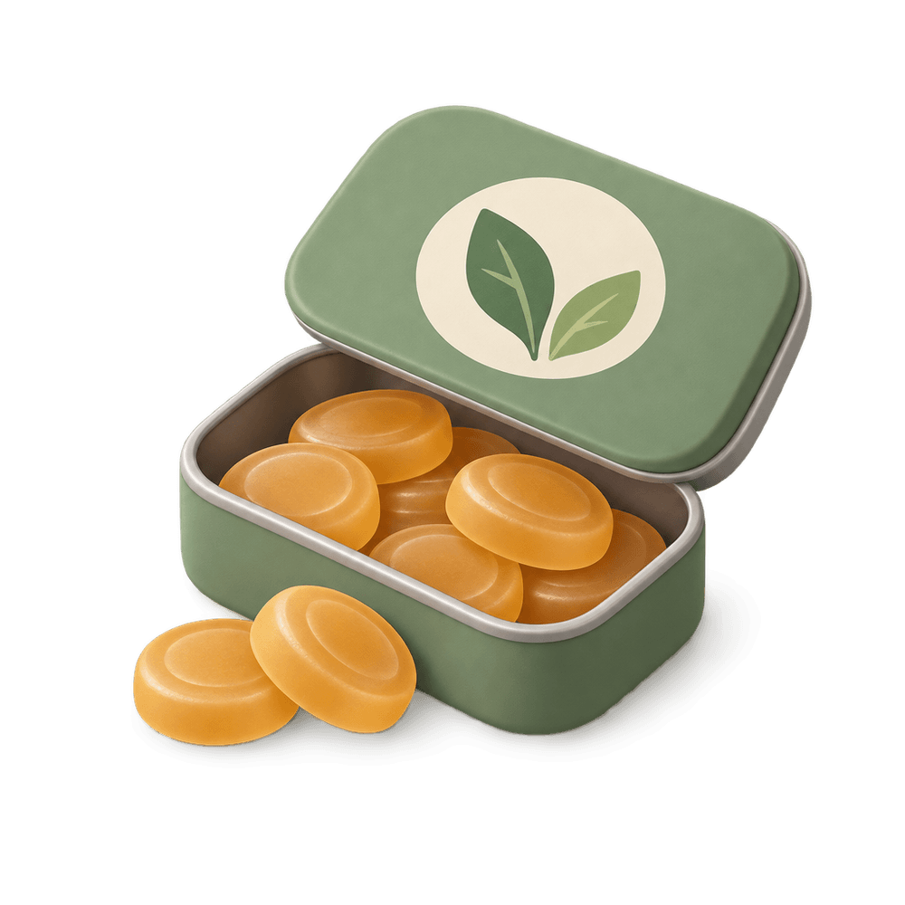 Throat Lozenge Tin 3D icon