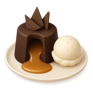 Caramel Core Lava Cake