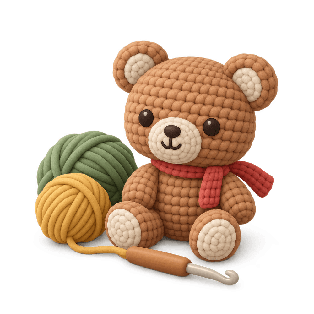 Amigurumi 3D icon