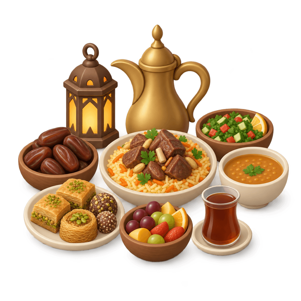 Iftar Spread 3D icon