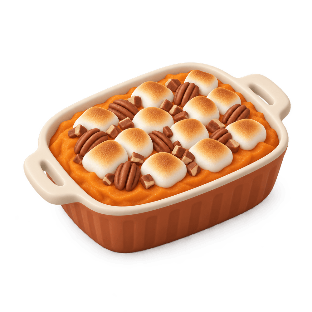 Sweet Potato Casserole 3D icon