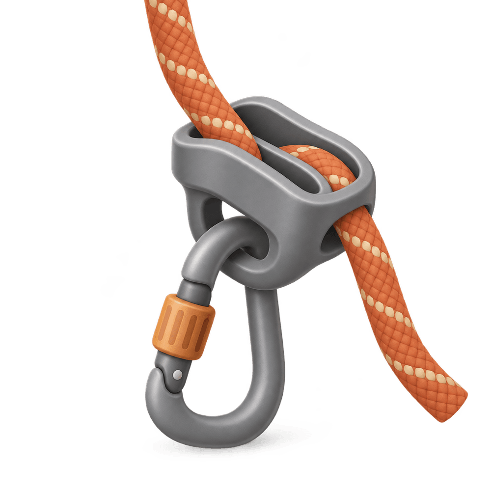 Belay Device 3D icon