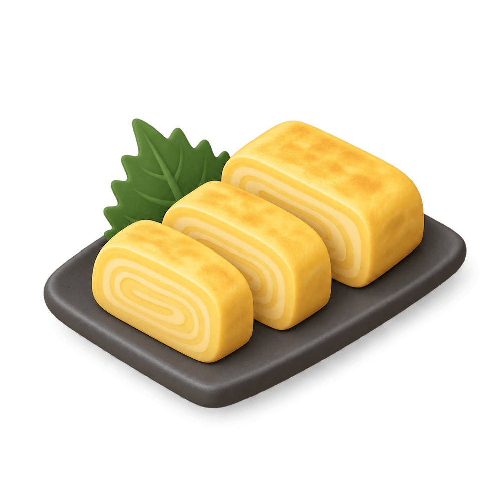 Tamagoyaki 3D icon