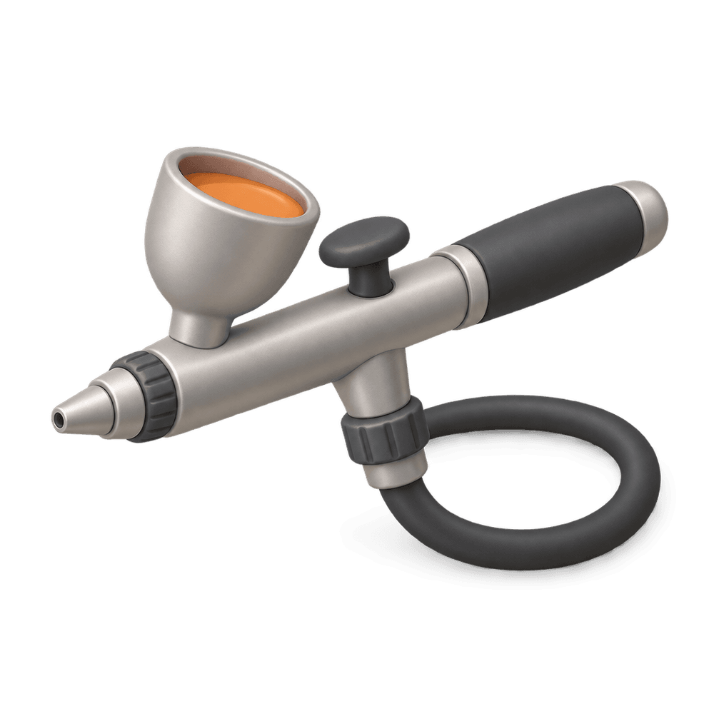 Airbrush 3D icon