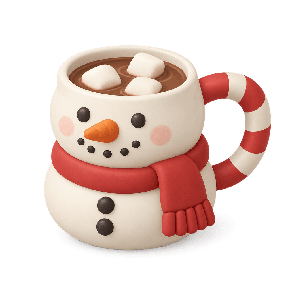 Snowman Mug 3D icon