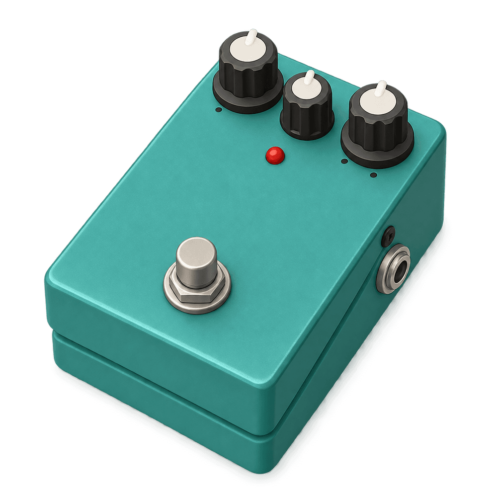 Distortion Pedal 3D icon