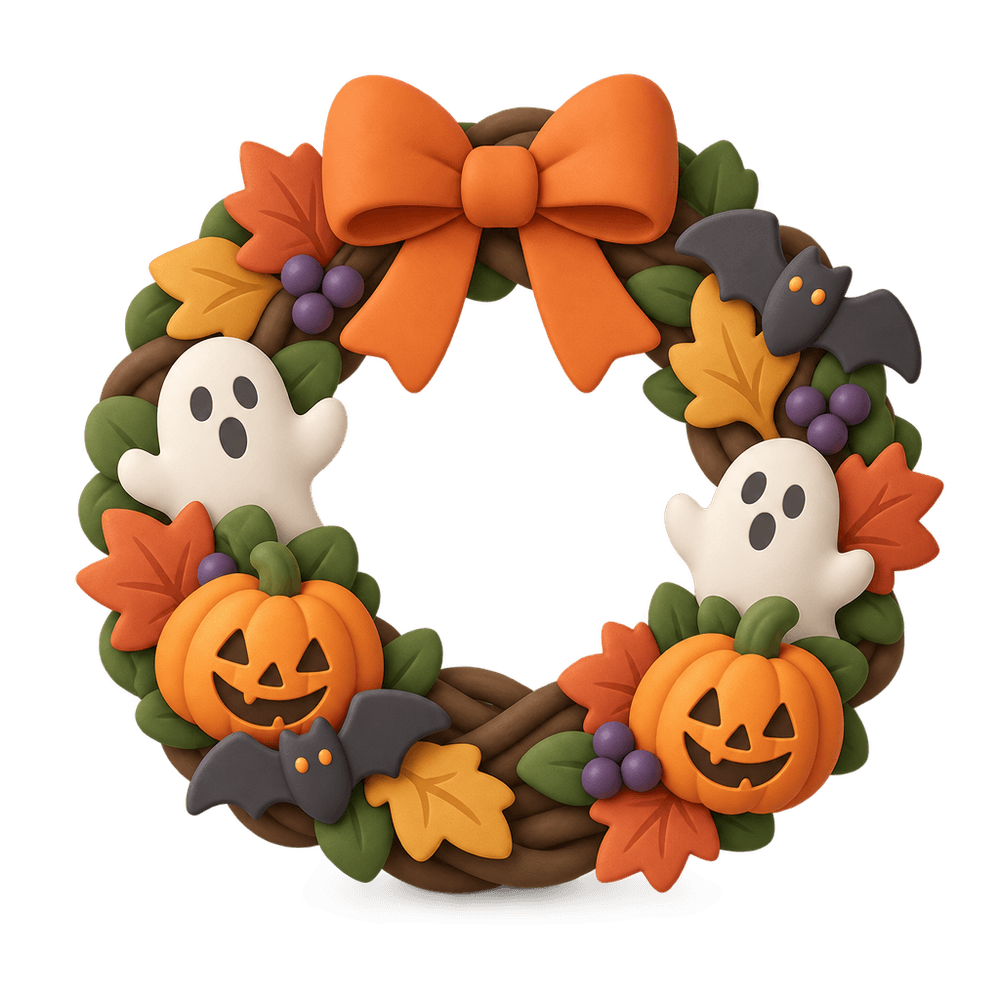Halloween Wreath 3D icon