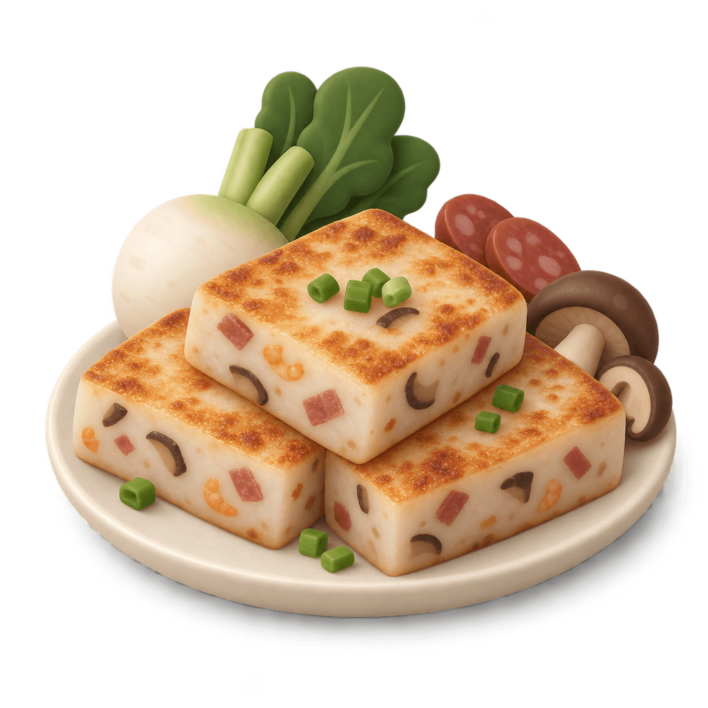 Turnip Cake 3D icon