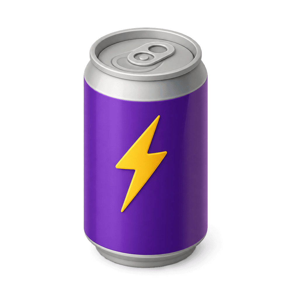 Energy Drink 3D icon