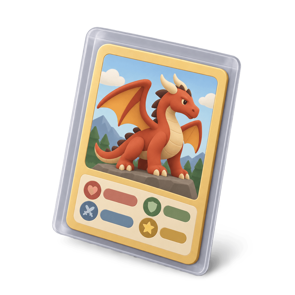 Trading Card 3D icon