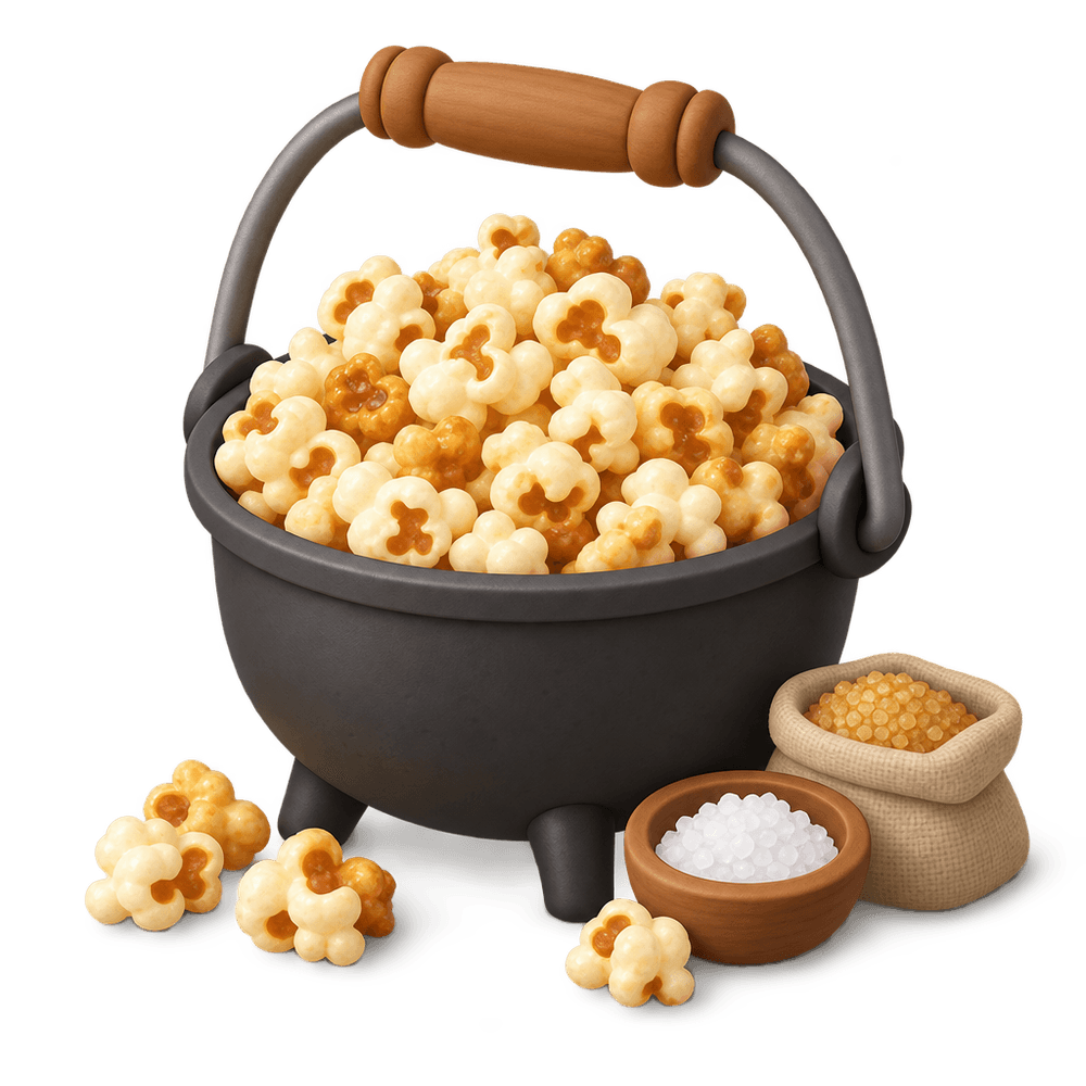 Kettle Corn 3D icon