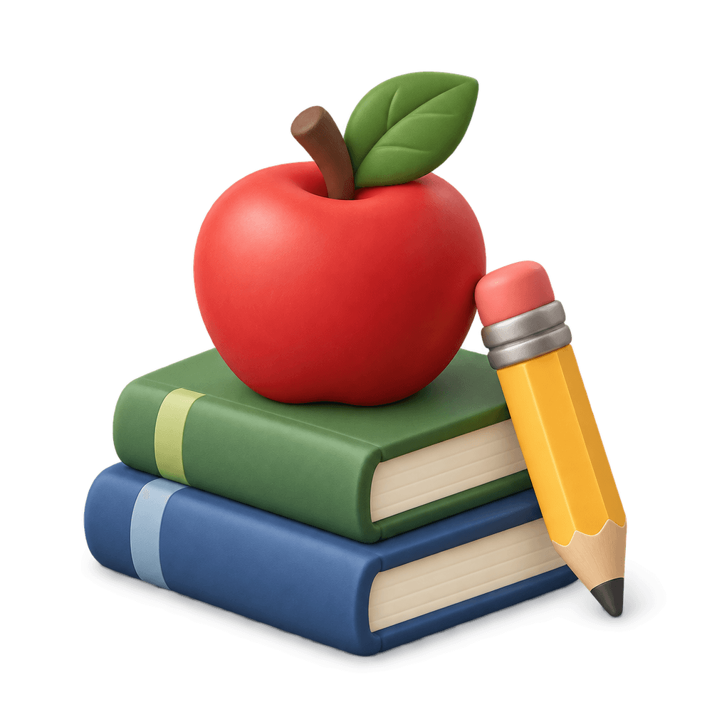 Apple for the Teacher 3D icon