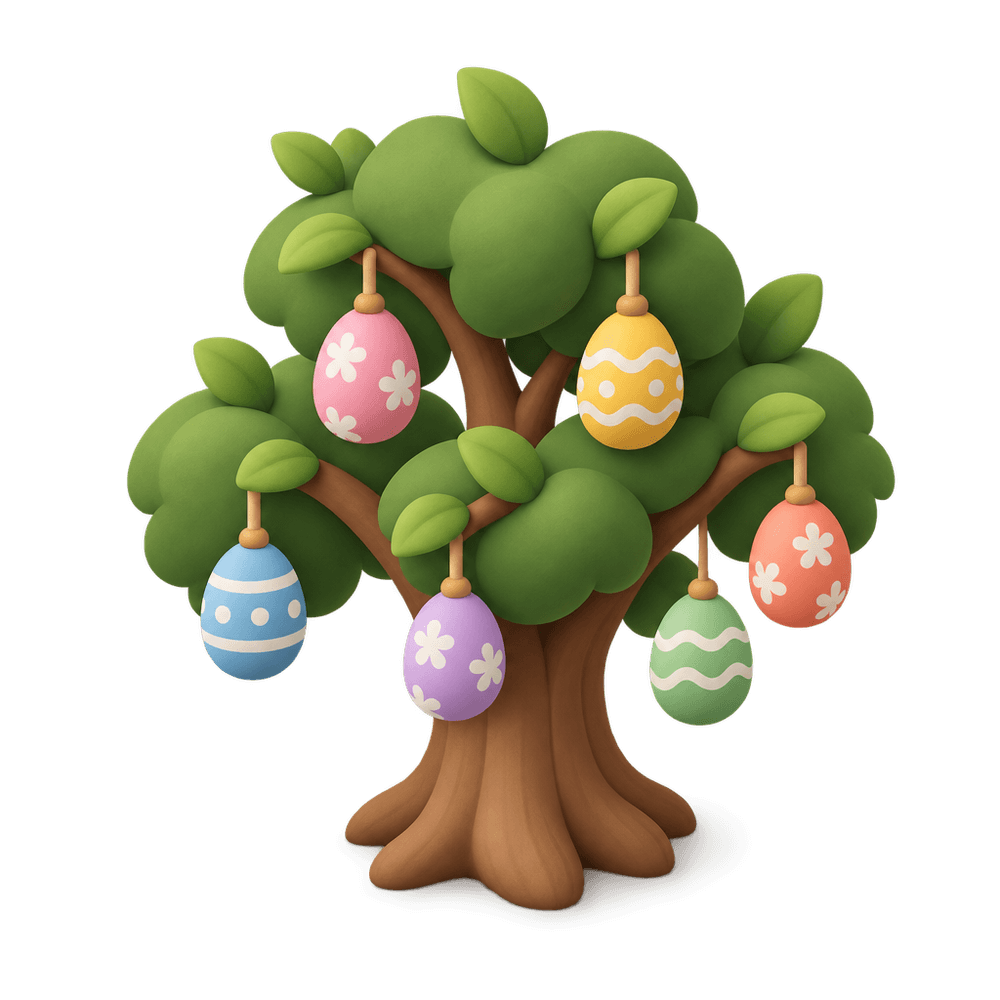 Egg Tree 3D icon