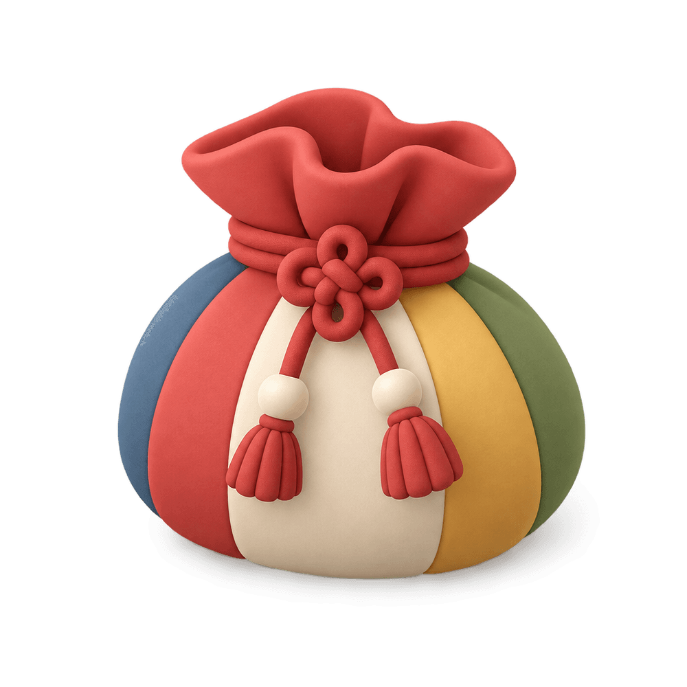 Bokjumeoni Lucky Pouch 3D icon
