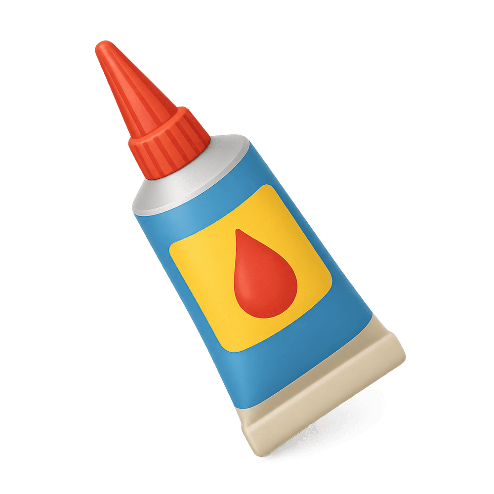 Instant Glue 3D icon