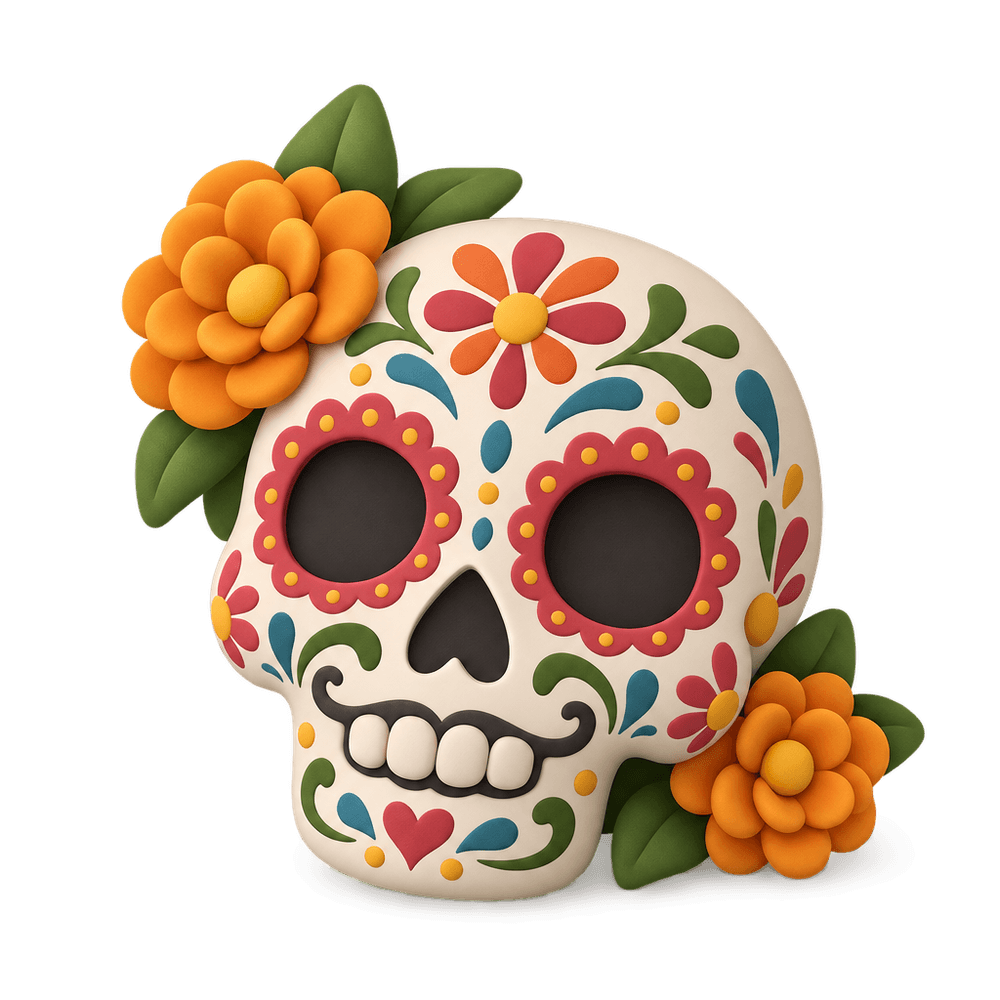 Sugar Skull Face Paint 3D icon