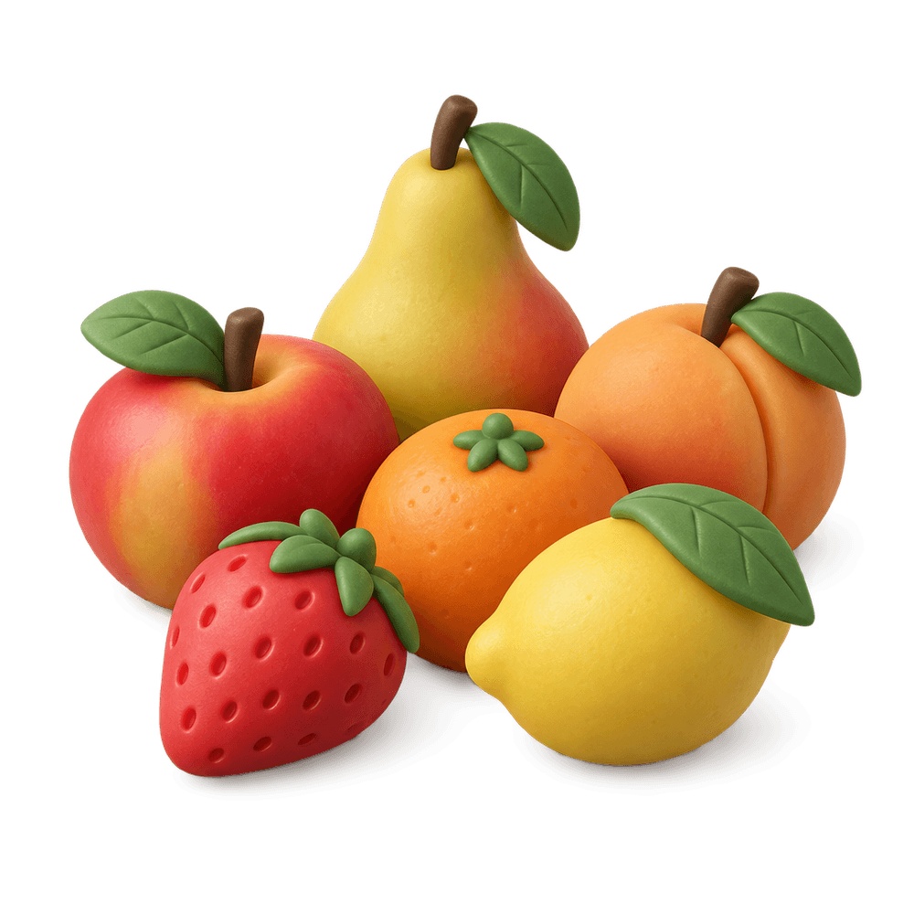 Marzipan Fruits 3D icon