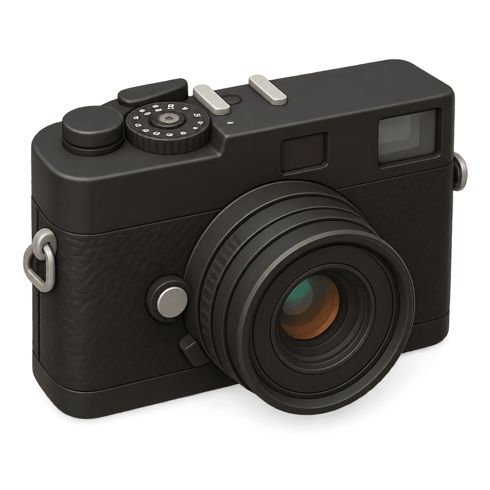 Compact Rangefinder Camera 3D icon