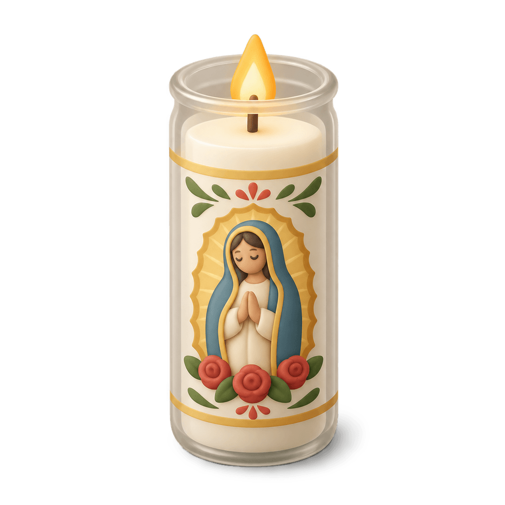 Veladora Prayer Candle 3D icon