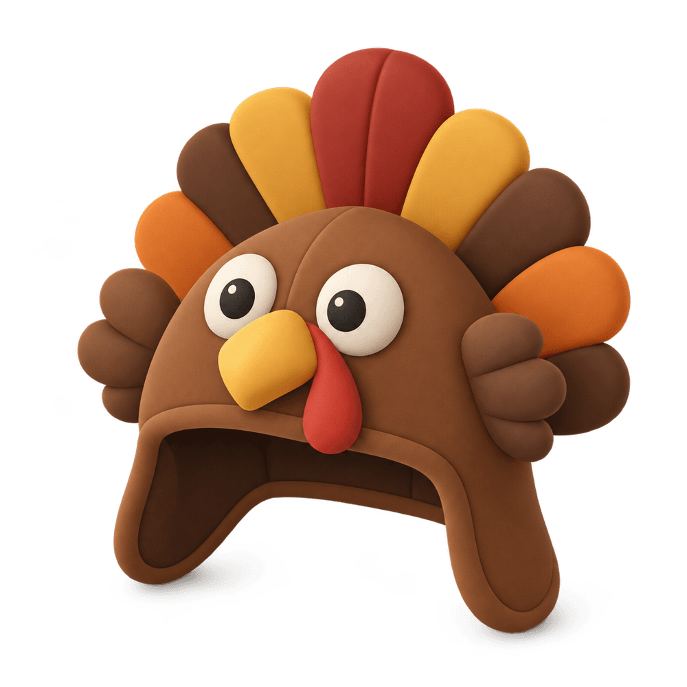 Turkey Hat 3D icon