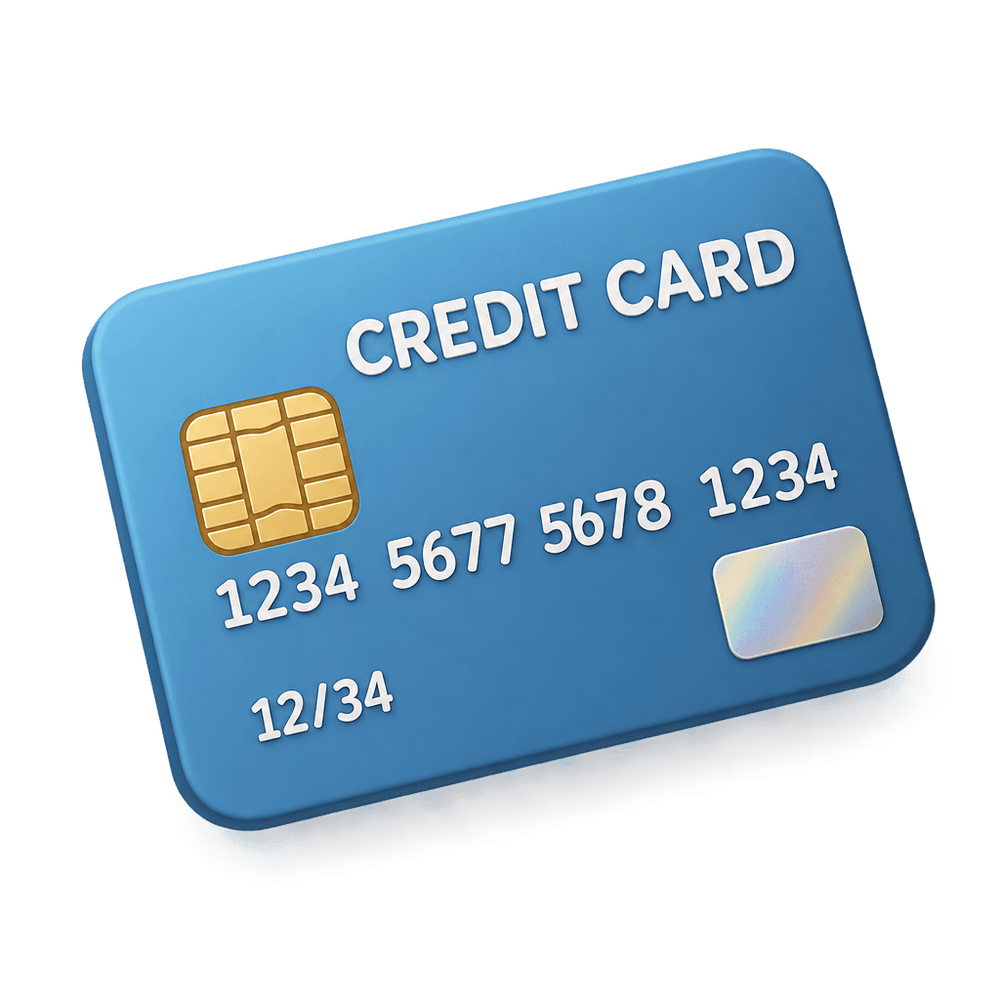 Credit Card 3D icon
