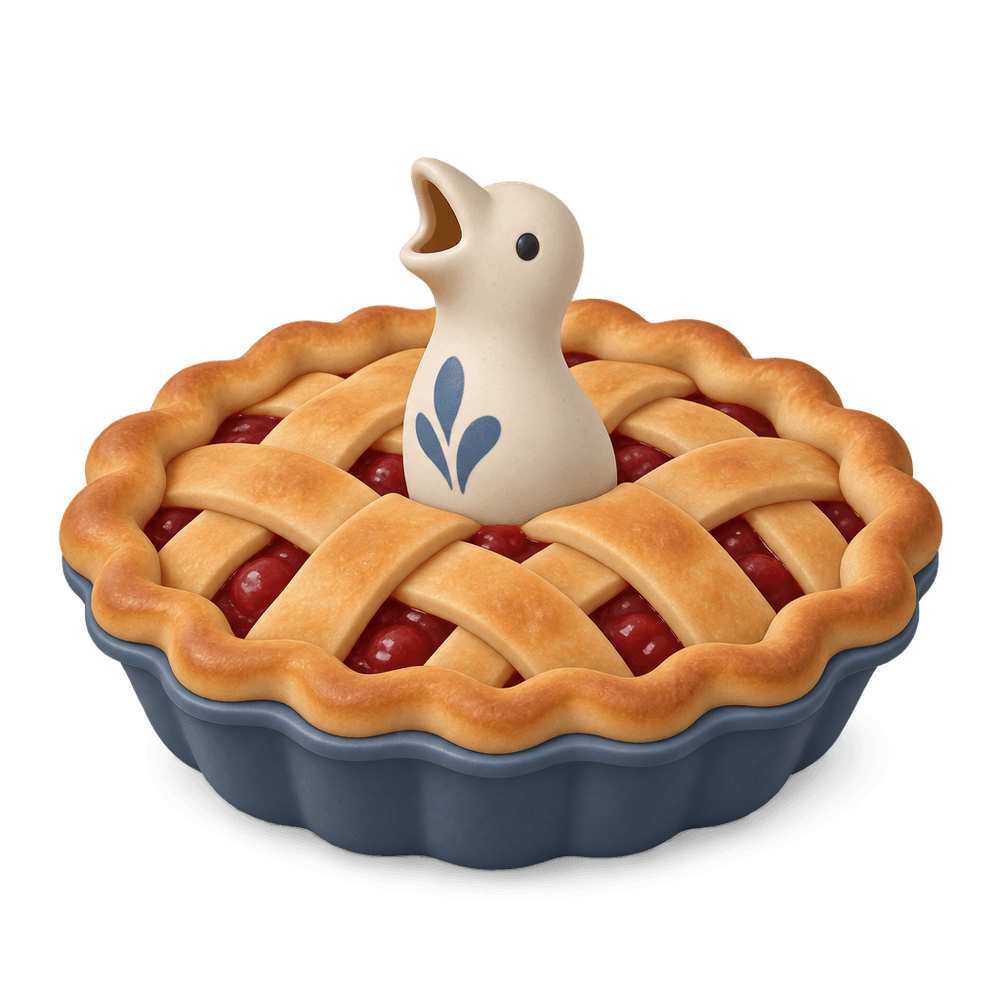 Pie Bird 3D icon