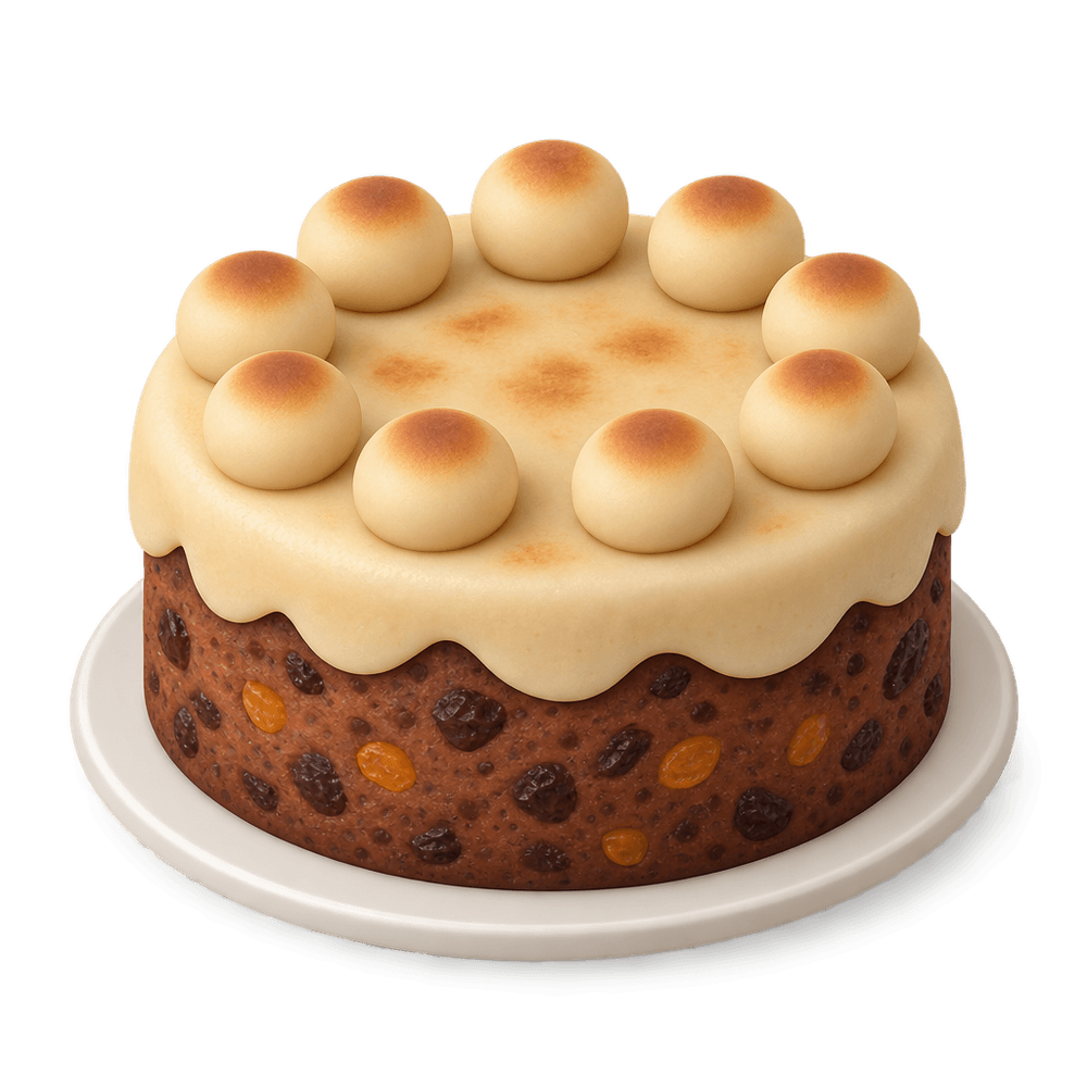 Simnel Cake 3D icon