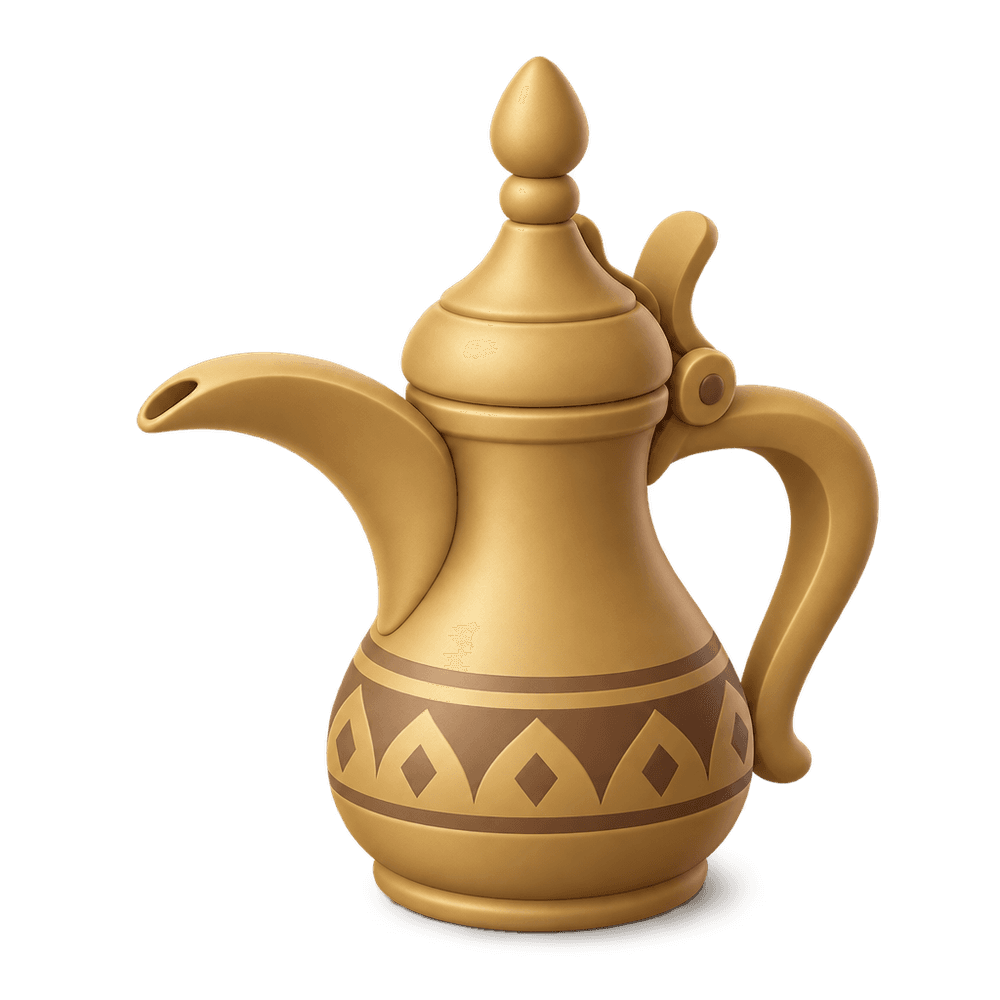 Dallah Coffee Pot 3D icon