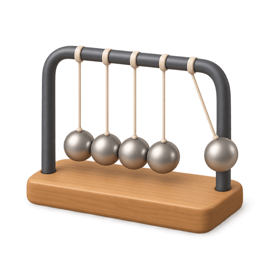 Newton's Cradle 3D icon