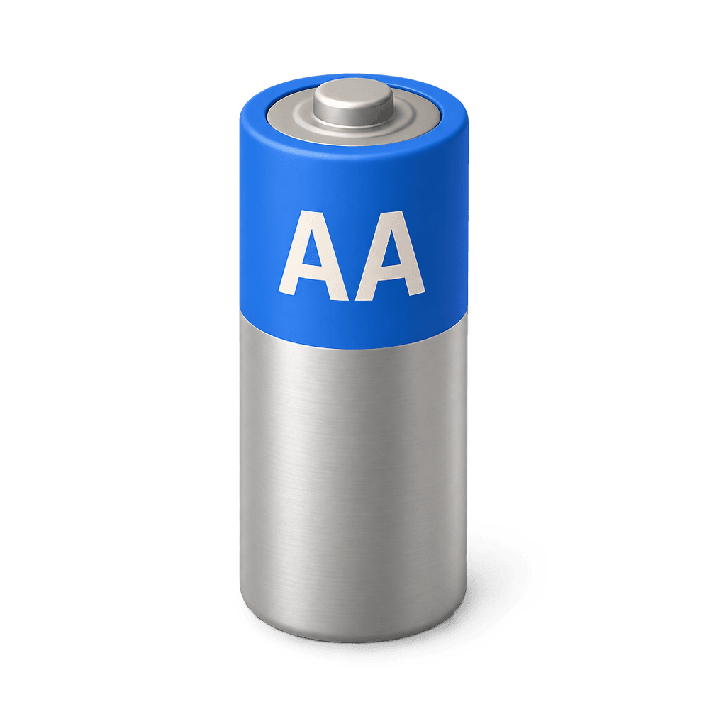AA Battery 3D icon