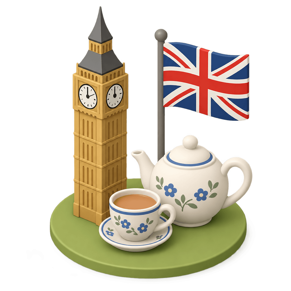 United Kingdom 3D icon
