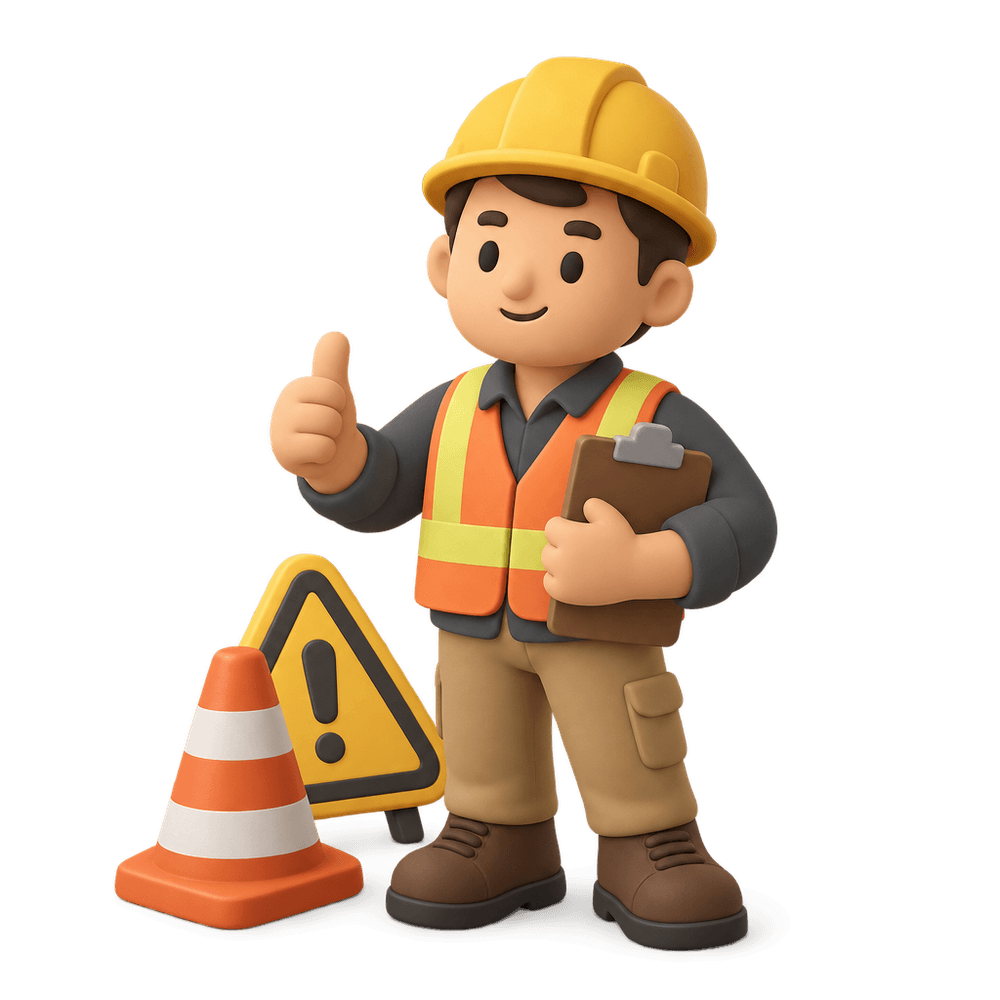 Safety Officer 3D icon