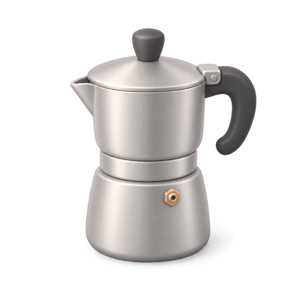 Moka Pot 3D icon