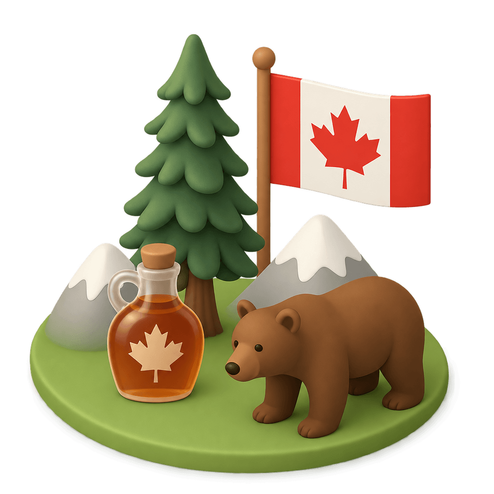 Canada 3D icon