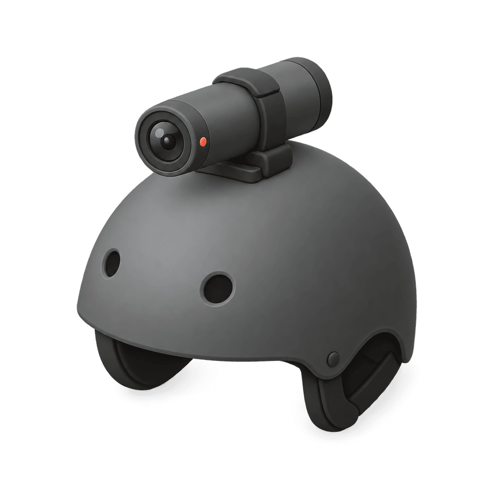 Helmet Camera 3D icon