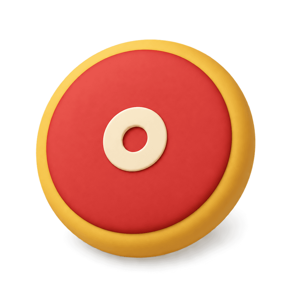 Padded Throwing Disc 3D icon