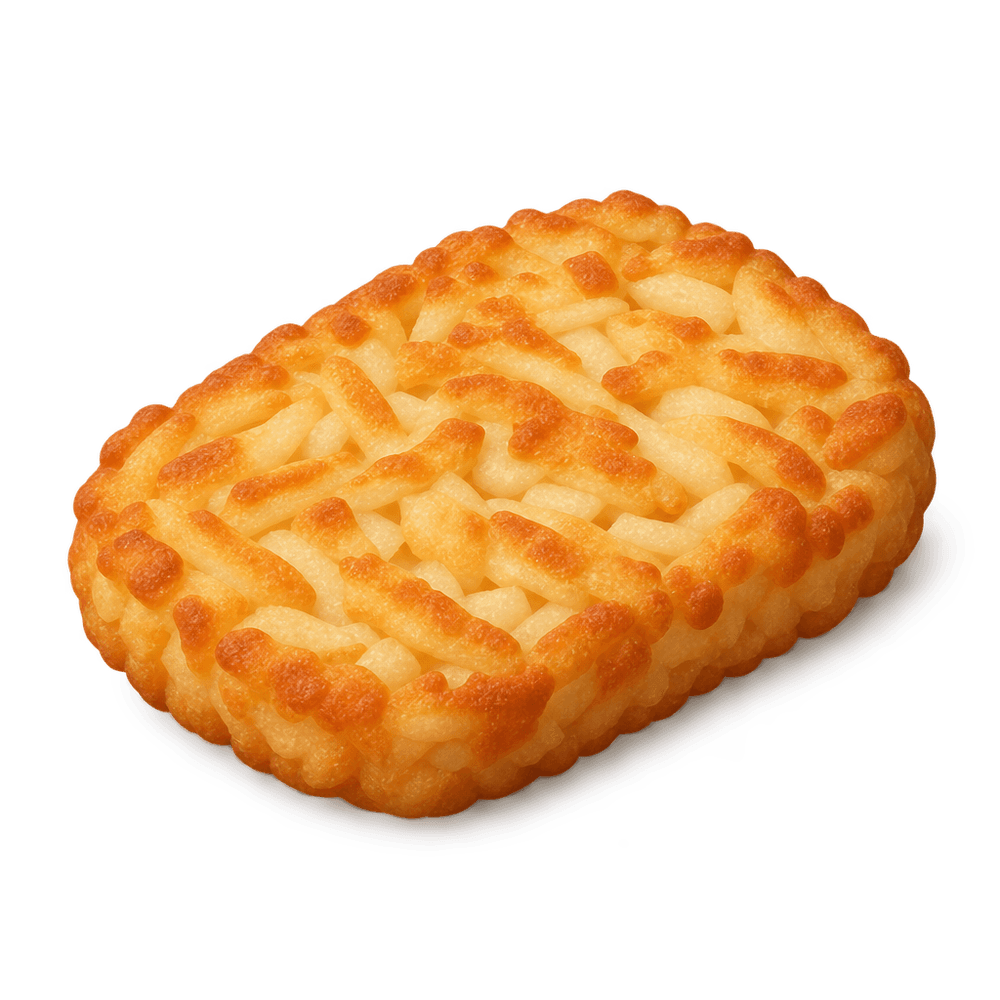 Hash Brown 3D icon