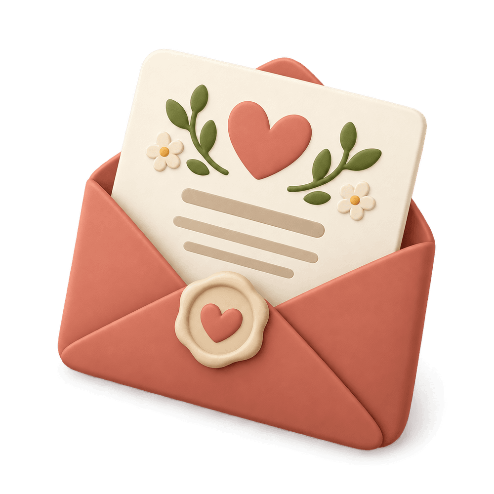 Invitation Card 3D icon
