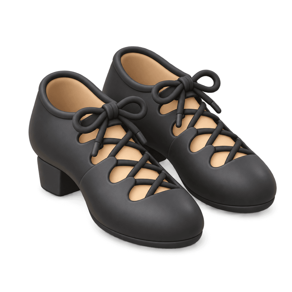 Irish Dance Shoes 3D icon