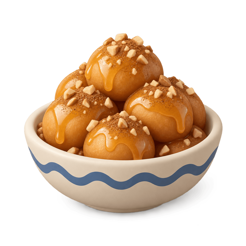 Loukoumades 3D icon
