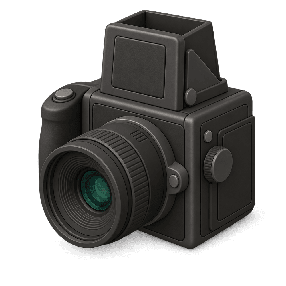 Medium Format Camera 3D icon
