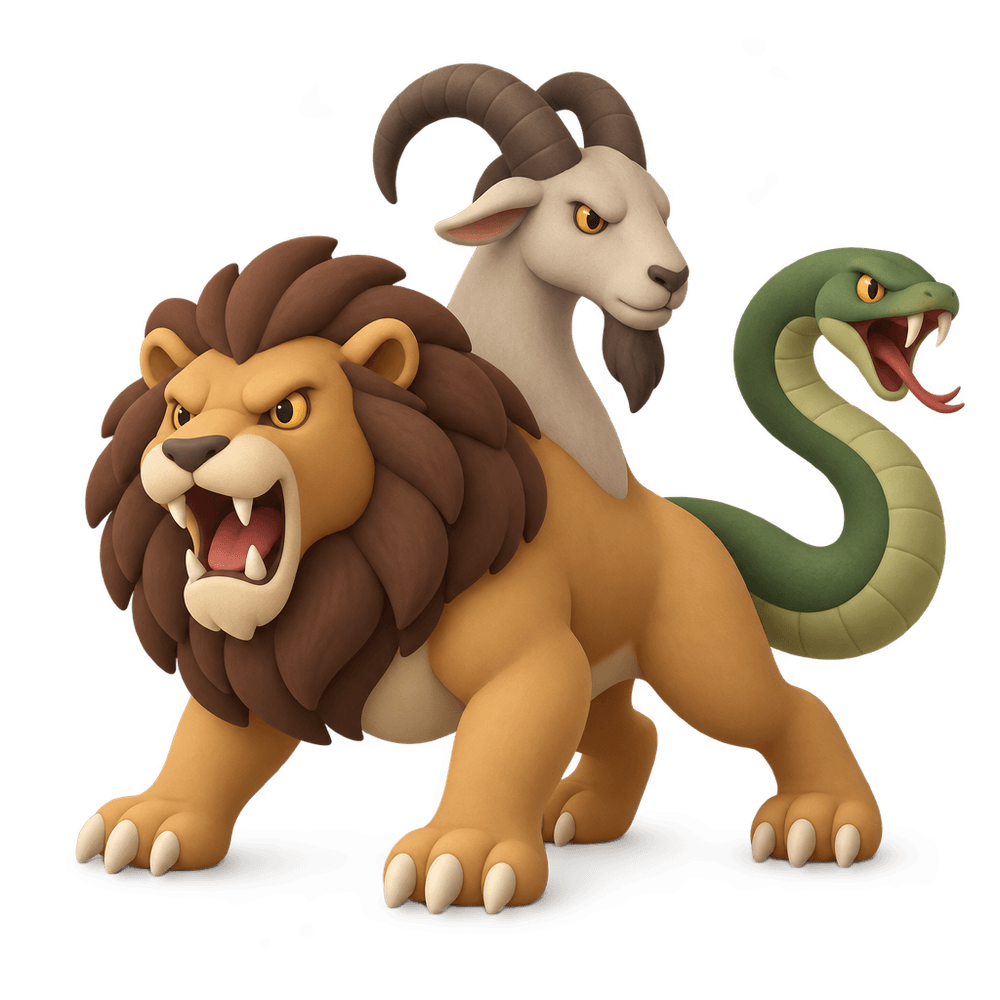 Chimera 3D icon