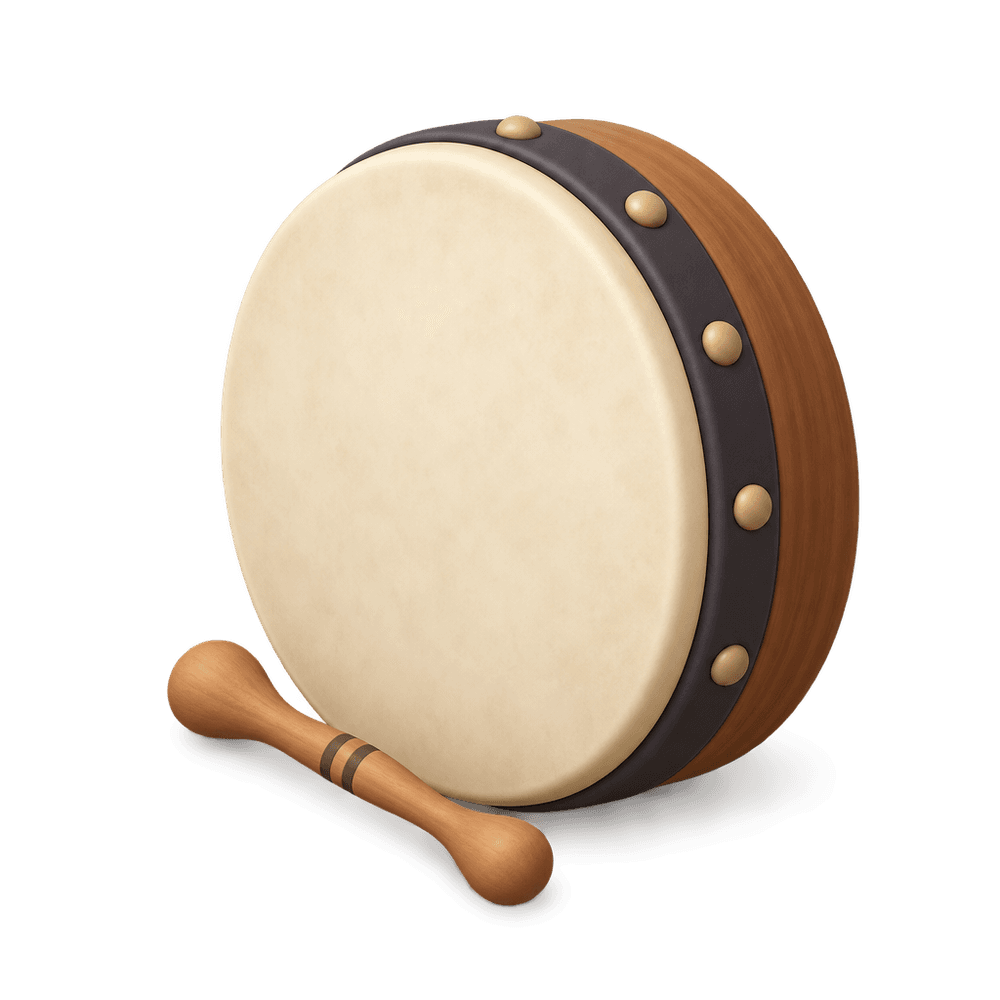 Bodhrán 3D icon