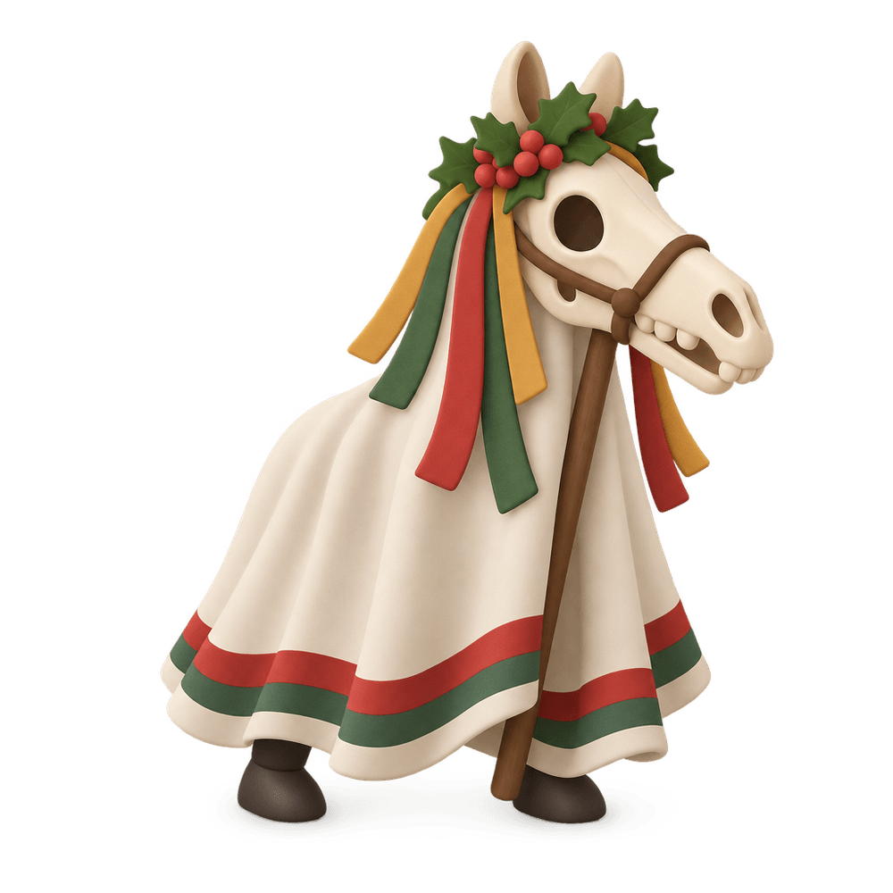 Mari Lwyd 3D icon
