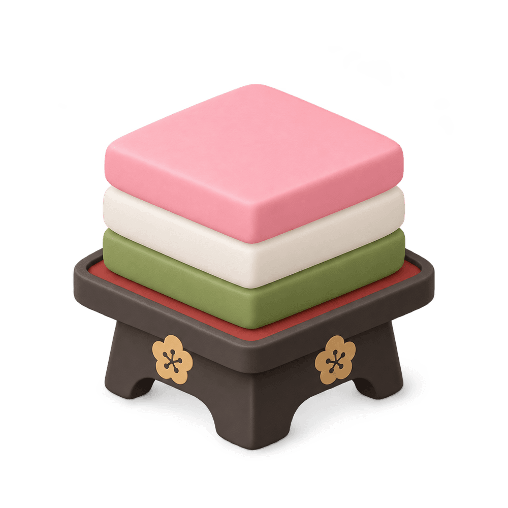 Hishi Mochi 3D icon